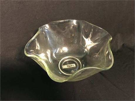 Indiana Glass Heritage Clear Salad Bowl