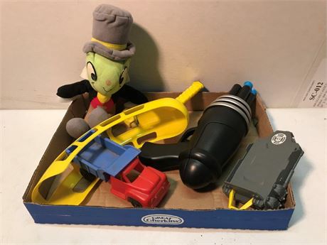 Flat of Misc. Toys