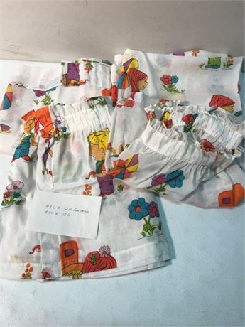 Vintage Kids Room Curtains
