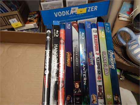 Variety Of DVD'S & Blu Rays