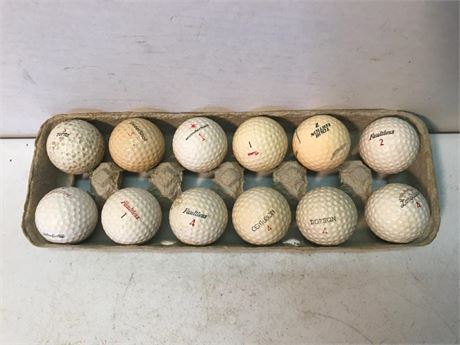 Dozen Golf Balls (#4)