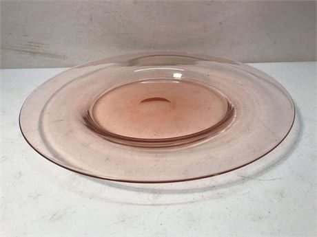 Pink Depression Plate