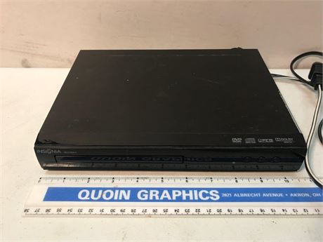 Insignia DVD player