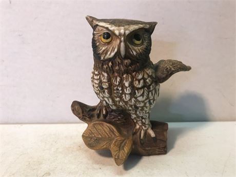 Homco 1114 Horn Rimmed Owl