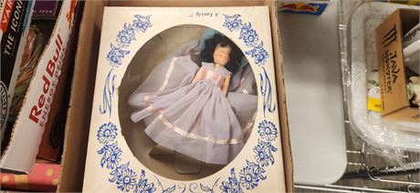 Vintage Doll In Box