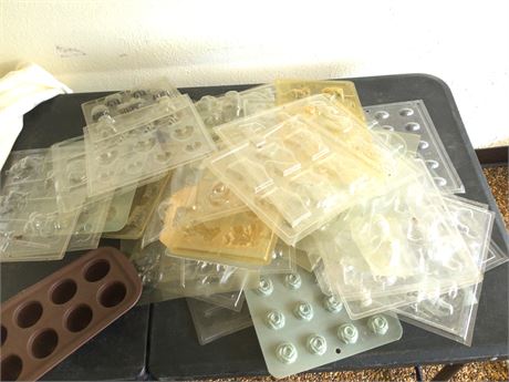 Large Box of Chocolate Molds