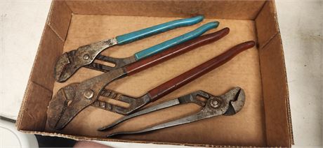 Lot Of Channel Locks