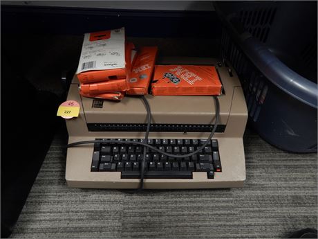 IBM Correcting Scientific 3 Typewriter & 210 Correctible Ribbon Cassettes