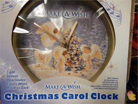 Make-A-Wish Christmas Carol Clock