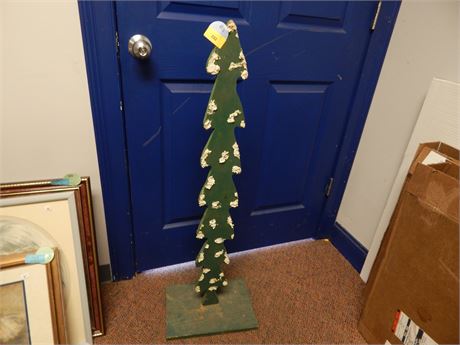 Wood Decorative Christmas Tree