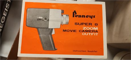 Pennys Super 8 Zoom Movie Camera