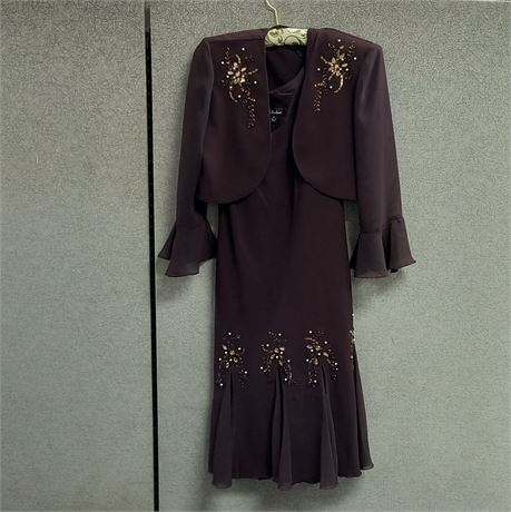 Vintage S.I. Fashions Dress. Size 8
