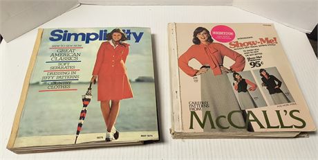 McCall's & Simplicity Pattern Books