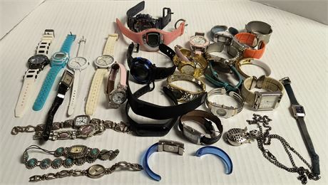 Lot Of Various Watches