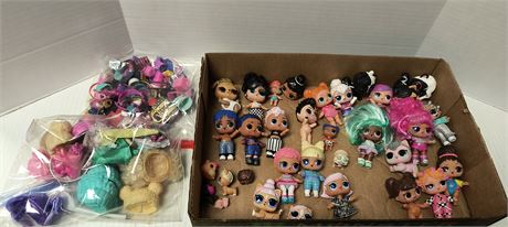 Lot Of Various LOL Dolls