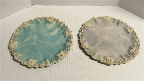 Vintage Incolay Decorative Plates