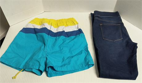 Shorts. Size 18 & Sonoma Skinny Jeans Size 6R