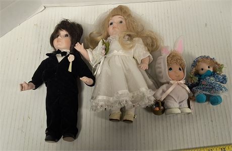 Lot Of Collectible Dolls