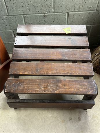 Wood Foot Stool