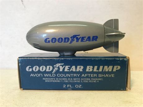 Avon Goodyear Blimp Aftershave
