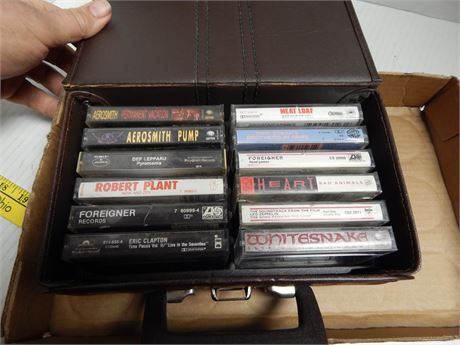 Various Cassette Tapes & Case