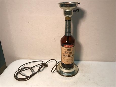 Royal Canadian Bottle Lamp