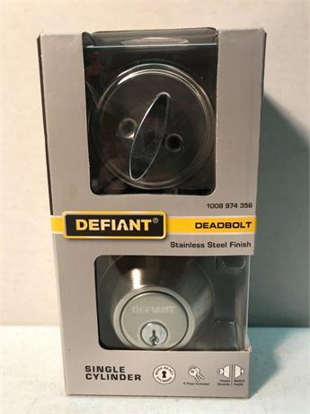 Defiant Deadbolt