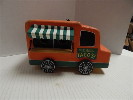 Decorative Wood Taco Truck