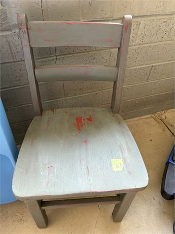 Child's Wood Chair