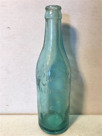 Vintage Renner Akron, O Glass Bottle
