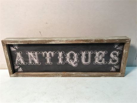 Antique Deco Sign