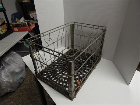 Vintage Metal Crate
