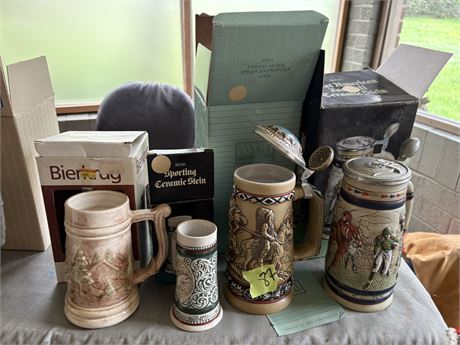 Beer Steins (4)