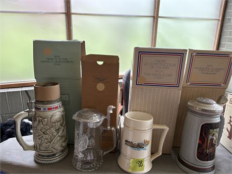 Beer Steins (4)
