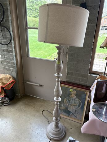 Wood Floor Lamp