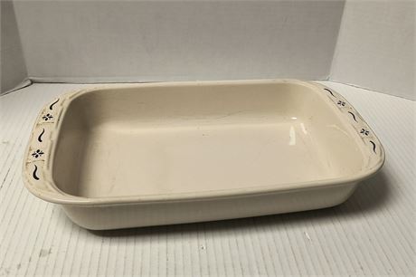 Longaberger Pottery Baking Dish