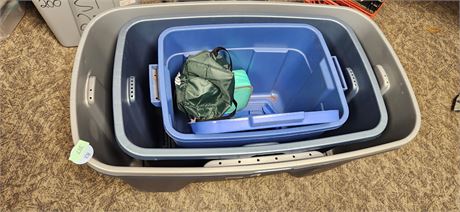 Lot Of Storage Totes