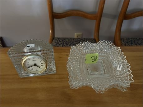 Crystal Clock, Dishes
