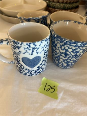Henn Workshop Stoneware Cup, Mugs, Small Bowls