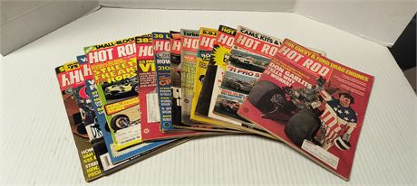 Lot Of Hot Rod Magazines