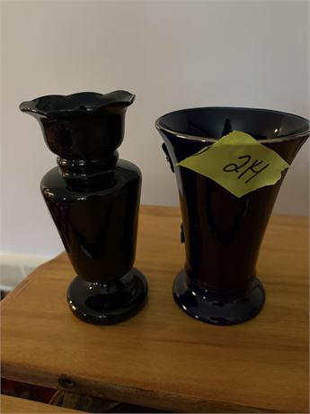 Midnight Blue Vases