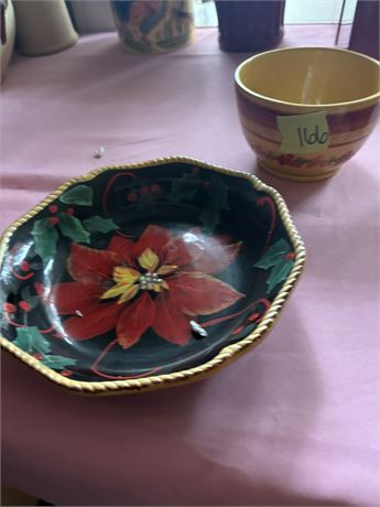Decorative Plate and Bowl
