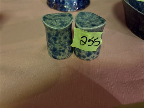 Blue Speckle Salt & Pepper