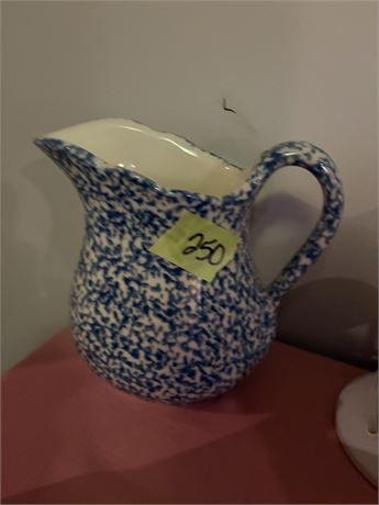 Blue Splatter Henn Workshops Pitcher