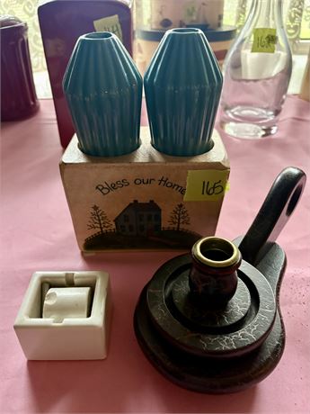 Decor Lot, Wood Workshop Candle Holder