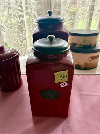 Ceramic Stoneware Canisters