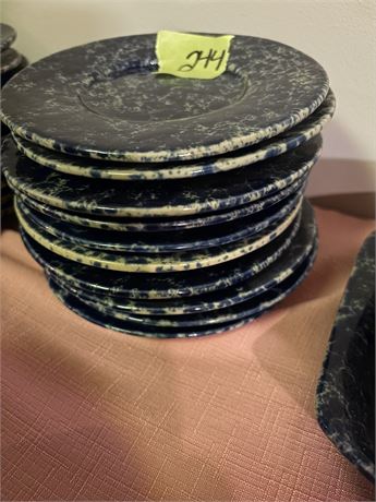 Bennington VT Pottery Plates