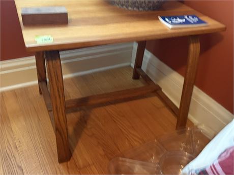 Wood Side Table