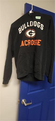 Green Bulldogs Lacrosse Hoodie