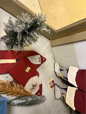 Wood Santas